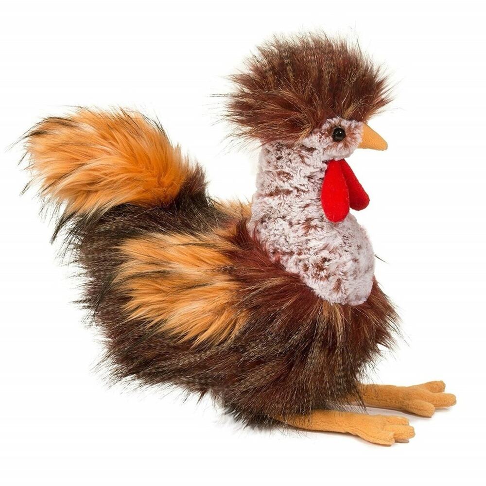 Douglas Cuddle Toys Ricardo Rooster 11” Stuffed Animal Toy